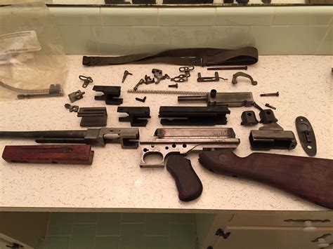 Very Good Original WW2 <strong>Thompson</strong> M1 –. . Demilled thompson kit